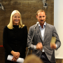 15. september: Kronprins Haakon og Kronprinsesse Mette-Marit åpner Nasjonalt vitensenter for styrkebasert læring i Drammen. Foto: Terje Pedersen / NTB scanpix